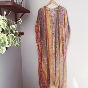 Printed maxi dress